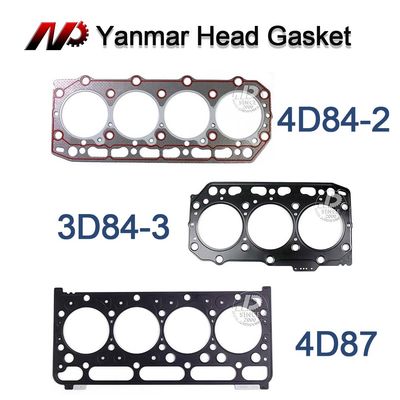 Yanmar Excavator Engine Parts 3D84-3 4D84-2 4D87 Cylinder Head Gasket