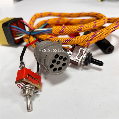 E345B C7 C9 C13 Engine Start Throttle Detection Test Harness for Caterpillar Machine