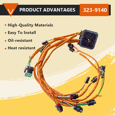 208-06-71812 208-06-71112 208-06-71113 Excavator External Wiring Harness For PC400-7 PC450-7
