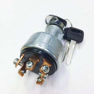 Excavator Spare Parts PC200-7 key Ignition Switch 08086-20000 with 2 Keys