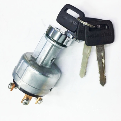 Excavator Spare Parts PC200-7 key Ignition Switch 08086-20000 with 2 Keys