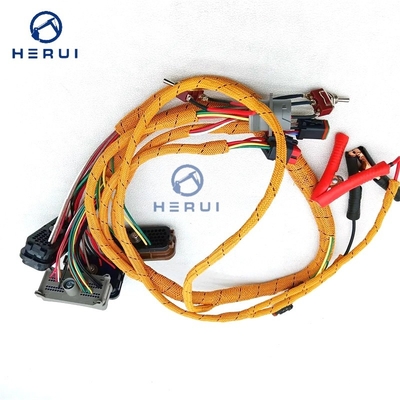 Diesel Engine Test Wire Harness C6.4 6.6 C7 C15 C9 3126B CAT Diagnostic Engine Wiring Harness Test
