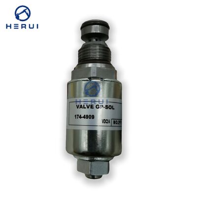 Engine Parts 174-4909 Solenoid Valve for CAT 3306 3316 D6R D8R D10R D9T Solenoid Valve 1744909