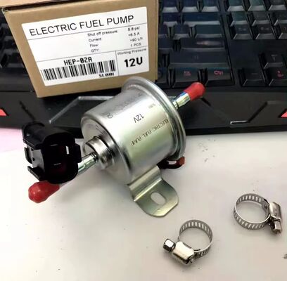 12V Electric Fuel l Pump for Yanmar 4TNV98 Excavator Spare Parts