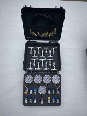 Diagnostic Tool for Excavator Hydraulic Pressure Gauge Test Tool