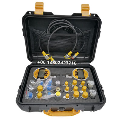 Universal Digital Hydraulic Gauges Excavator Hydraulic Test 2 Gauge Kit 0-60Mpa Pressure Gauge