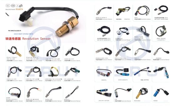For  Excavator Spares  Electric  Sensor Solenoid Valve Gear Pump Level Gauge Solenoid Coil Spare Parts