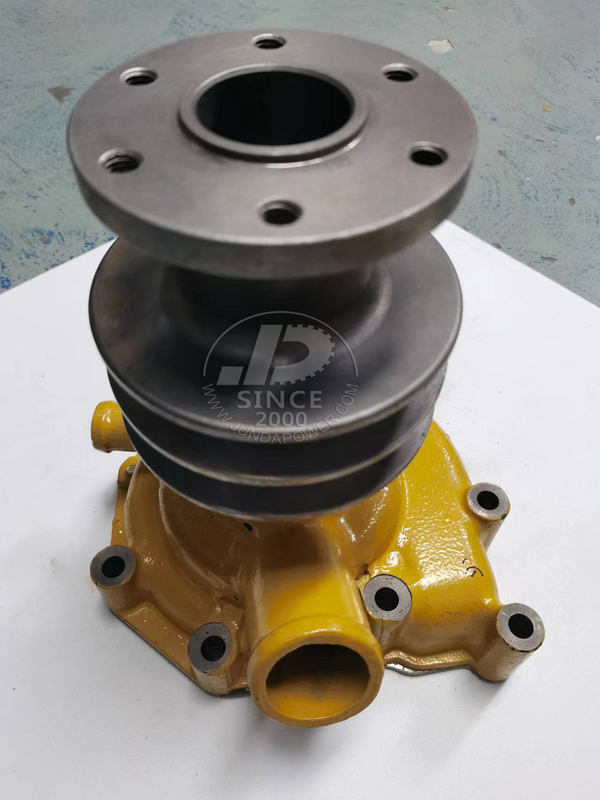 6110-63-1110 Excavator Engine Parts S4D120 N - Power Yellow Water Pump