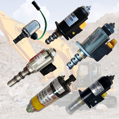 4BT 4B3.9 Engine 24V Fuel Shutoff Solenoid Valve 386-4274 3864274 For  CAT E320 E200B Excavator