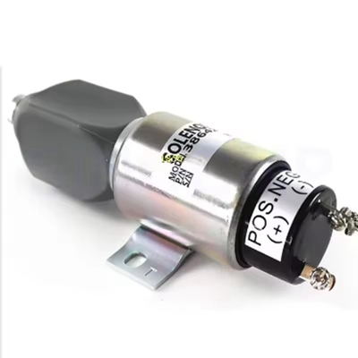 4BT 4B3.9 Engine 24V Fuel Shutoff Solenoid Valve 386-4274 3864274 For  CAT E320 E200B Excavator