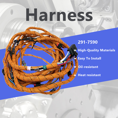 208-06-71812 208-06-71112 208-06-71113 Excavator External Wiring Harness For PC400-7 PC450-7