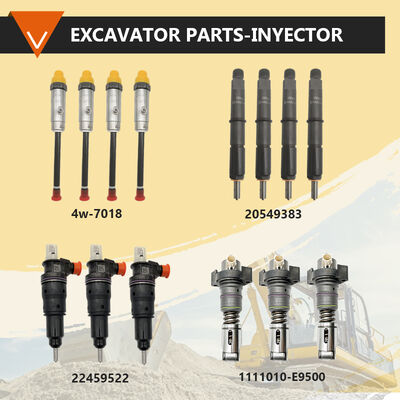 09500-5344 095005344 Fuel Injector 6HK1 for Isuzu Fuel Injector 095005344 Excavator Parts