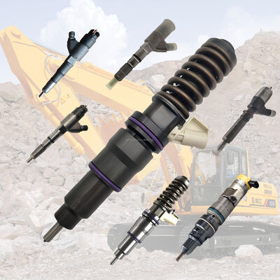 Excavator Spare Parts Common Rail Diesel Fuel Injector 0432193429 02113688 for  Machine