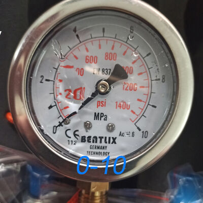 5 Gauges Hydraulic Pressure Gauge Excavator Diagnostic Tool Hydraulic Pressure Test Kit Excavator Hydraulic Pressure Gauge
