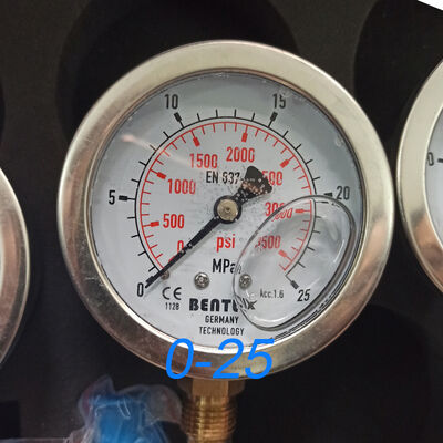 5 Gauges Hydraulic Pressure Gauge Excavator Diagnostic Tool Hydraulic Pressure Test Kit Excavator Hydraulic Pressure Gauge
