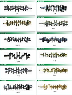 D6D D6E Engine Crankshaft for  Excavator EC210BLC EC210B EC210