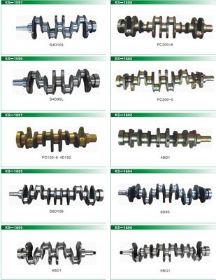D6D D6E Engine Crankshaft for  Excavator EC210BLC EC210B EC210
