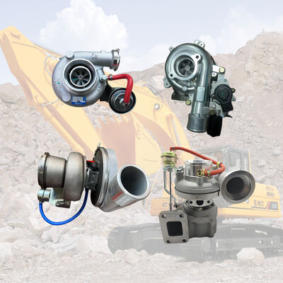 Excavator Spares Parts TD06H Turbocharger Turbo 49179-02300 49179-02340 for  Excavator CAT320C S6K 3066 Turbocharger