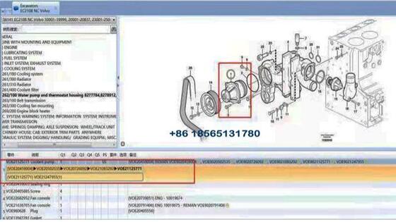 Water Pump 21404502 21125771 04500930 04299143 for Deutz Engine Coolant Pump
