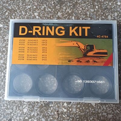 4C-4784 D Ring Kit Box for  Excavator Oil Seal Box 1P3700-1P3709 D Rings 4C-4784