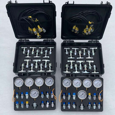 Good Quality Excavator Hydraulic Pressure Gauge Set Diagnostic Tool