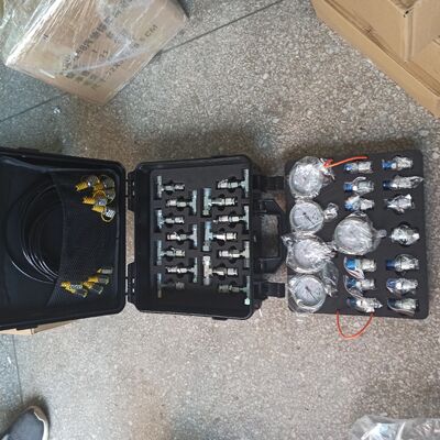 Good Quality Excavator Hydraulic Pressure Gauge Set Diagnostic Tool