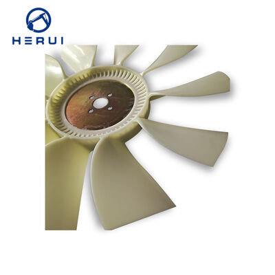 Excavator Parts 3166 Fan Blade 4 Holes 10 Blades Cooling Fan for  E320B