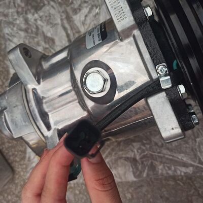 Excavator EC210 Air Conditioner AC Compressor 14649606 VOE14649606 for  Excavator AC Parts