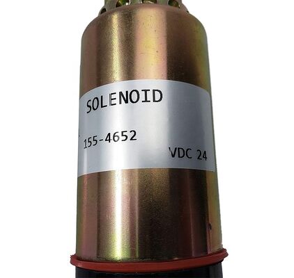 E320B E325 Diesel Engine Stop Valve 155-4652 1554652 24V Solenoid Valve Excavator Part