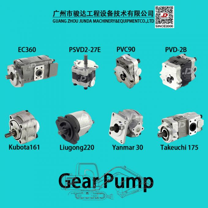 Komatsu PC35 PC40 Gear Excavator Pilot Pump